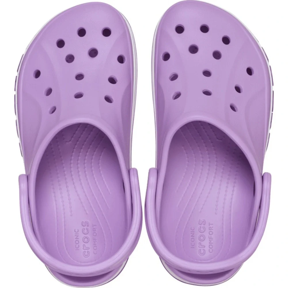 CROCS Purple Sandals with Ventilation and Pivoting Heel Strap - Picture 4 of 9